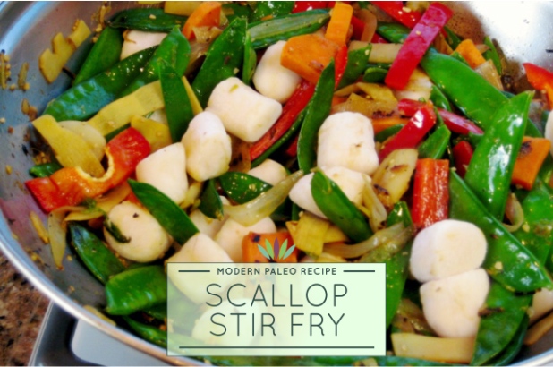 Recipe: Scallop Stir Fry | Live to 110
